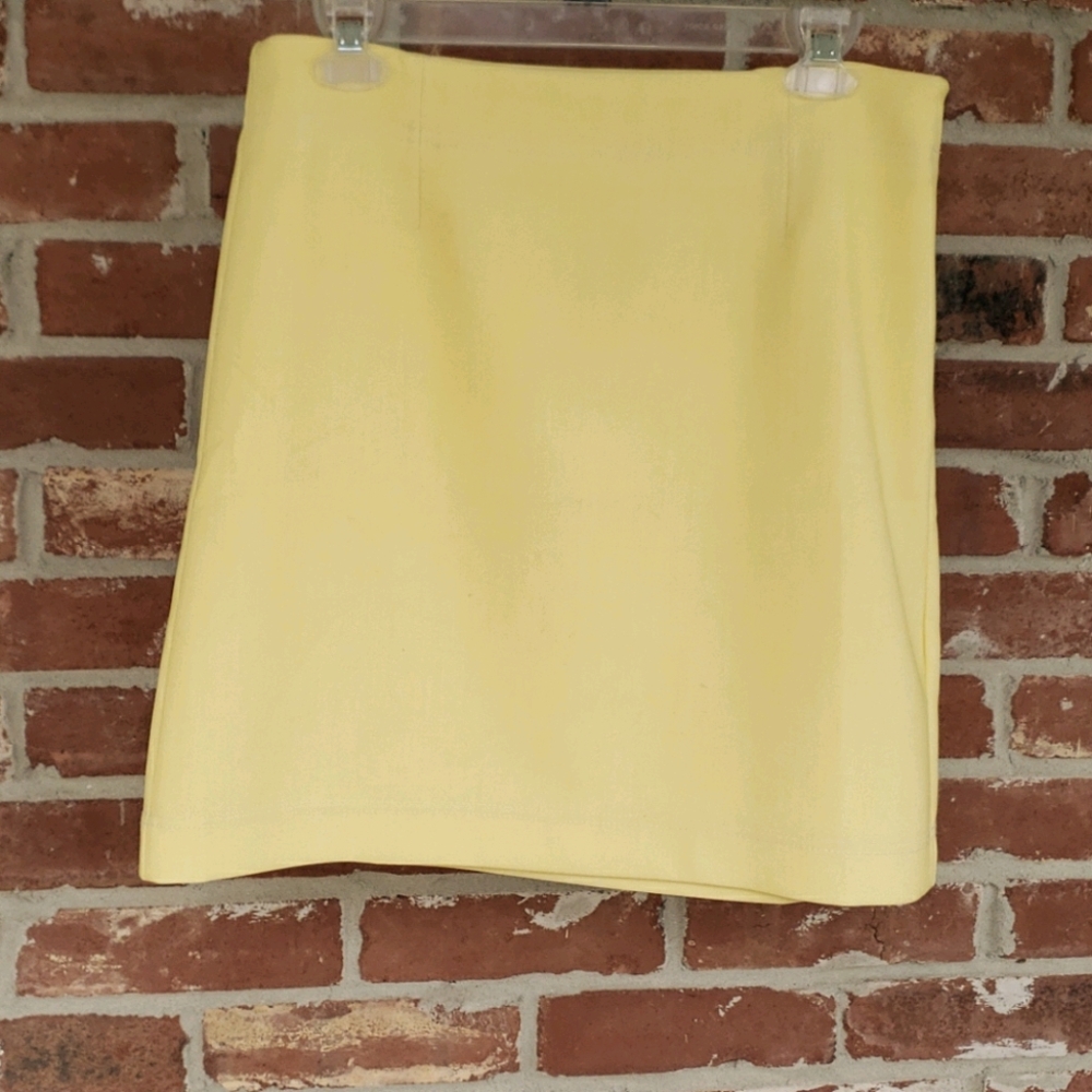 Loft Yellow Skirt